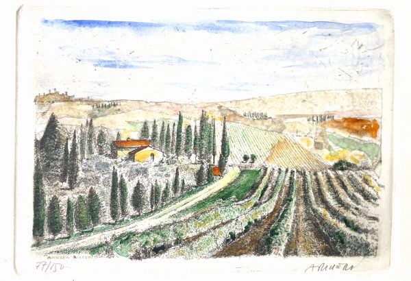 Campagna Toscana intorno a Firenze